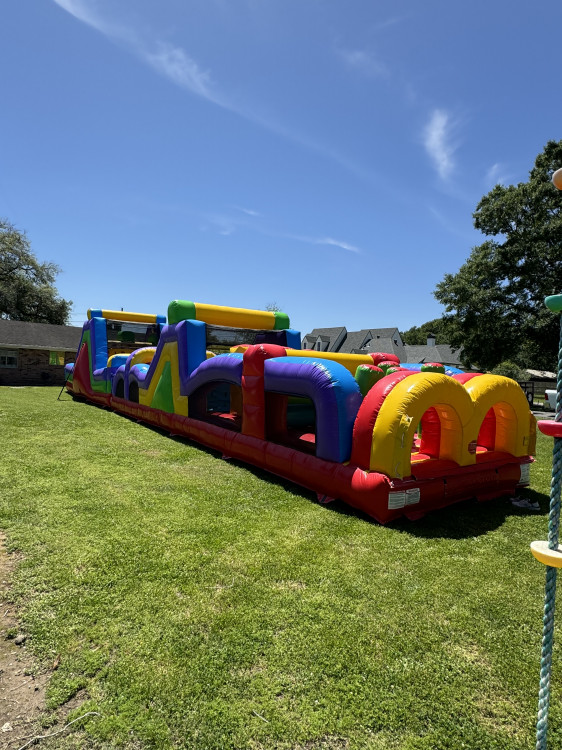 70ft Retro Obstacle course